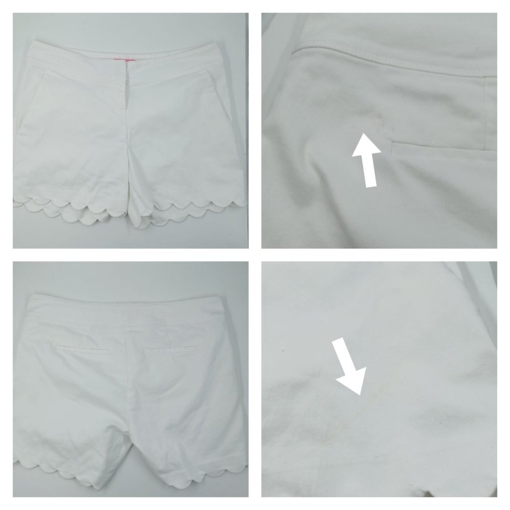 ISAAC MIZRAHI WMN'S Sz 8 LOT, Bundle of 5 Pairs Summer Shorts Solid, Print Lemon - Picture 11 of 12